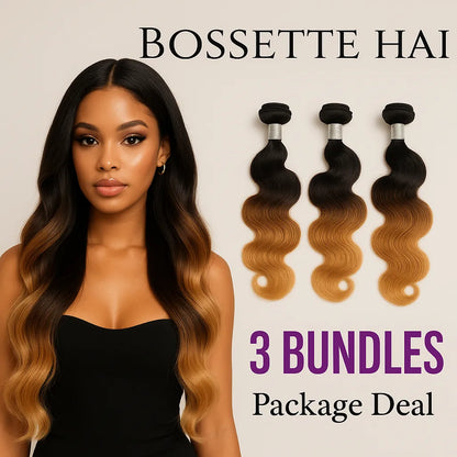 3 Color Ombre 3 Bundles Bossette Box