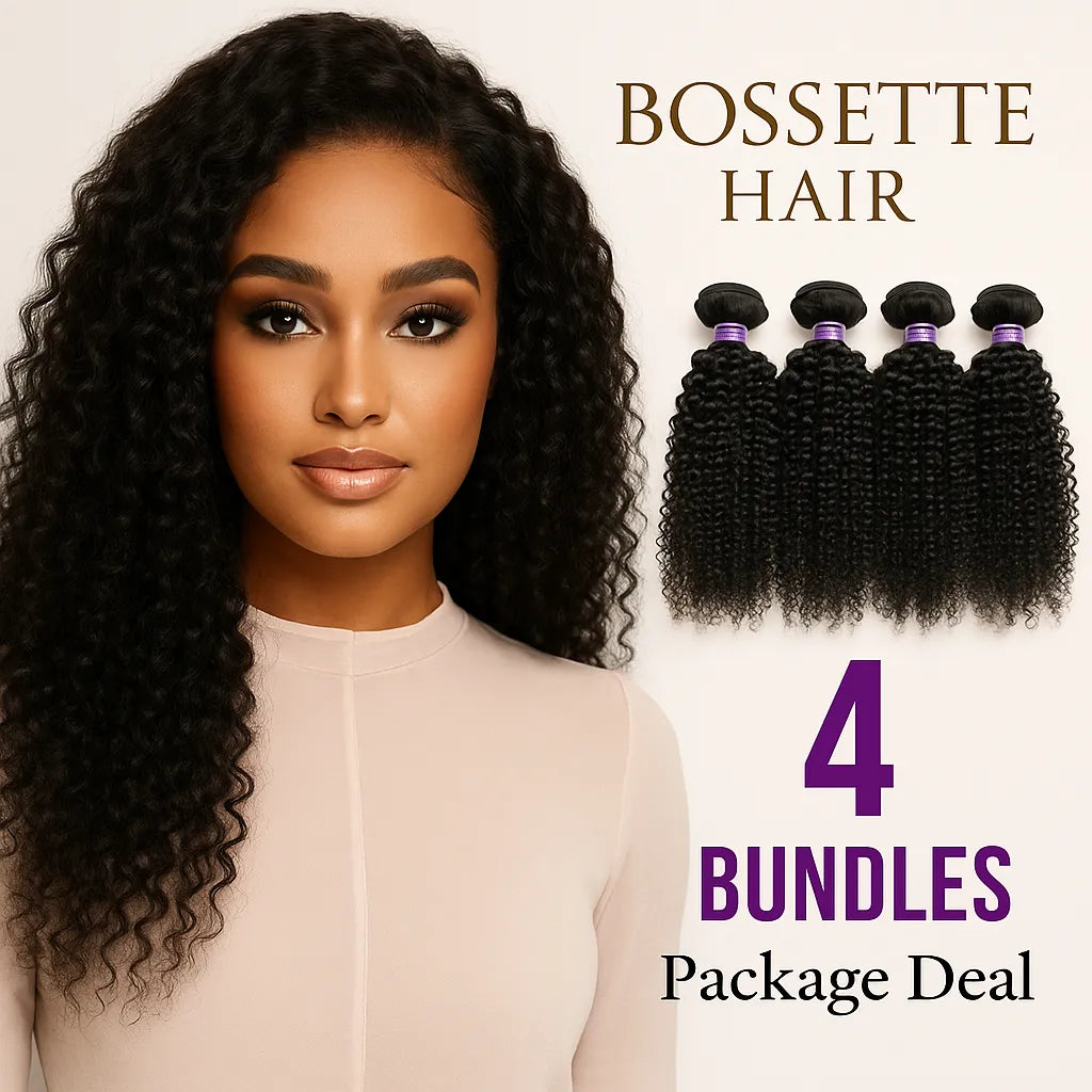 Empress Kinky Curly 4 Bundles Bossette Box