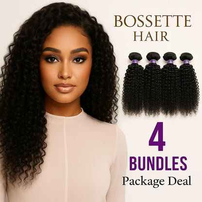 Empress Kinky Curly 4 Bundles Bossette Box