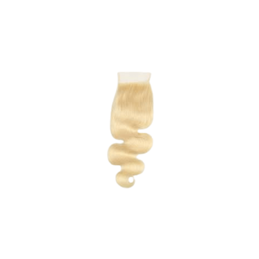 613 blonde bossy wave Closure - Bossette Hair