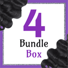 Goddess Natural Wave 4 Bundle Bossette Box - Bossette Hair