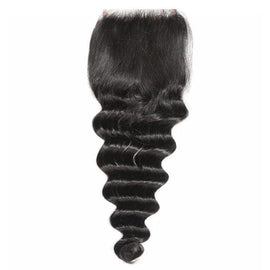 Luxury Loose Deep Wave Closure - Bossette Hair