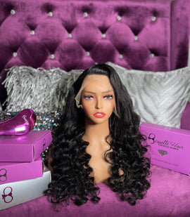 Royal Deep Wave Wigs Full HD Lace - Bossette Hair